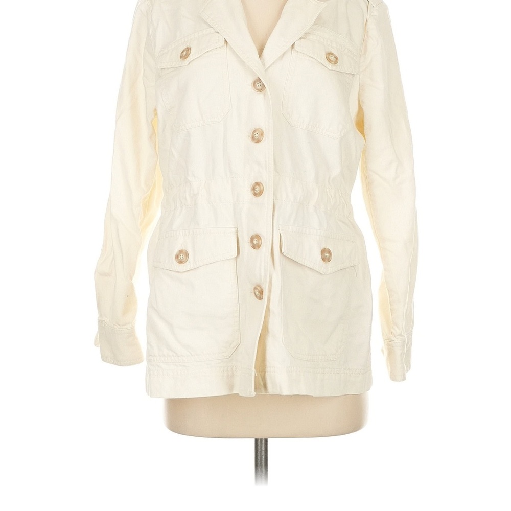 LOFT Cream Utility Jacket - Picture 10 of 10